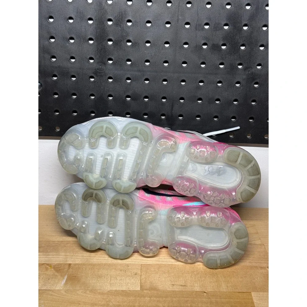 Nike Air Vapormax 2019 Womens 7 Summit White‎ Laser Fuchsia Pink AR6632-007